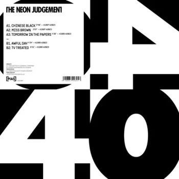 Neon Judgement: - PIAS 40
