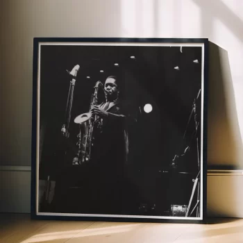 "D-49" John Coltrane Darkroom Print by Victor Kalin - Limited Edition